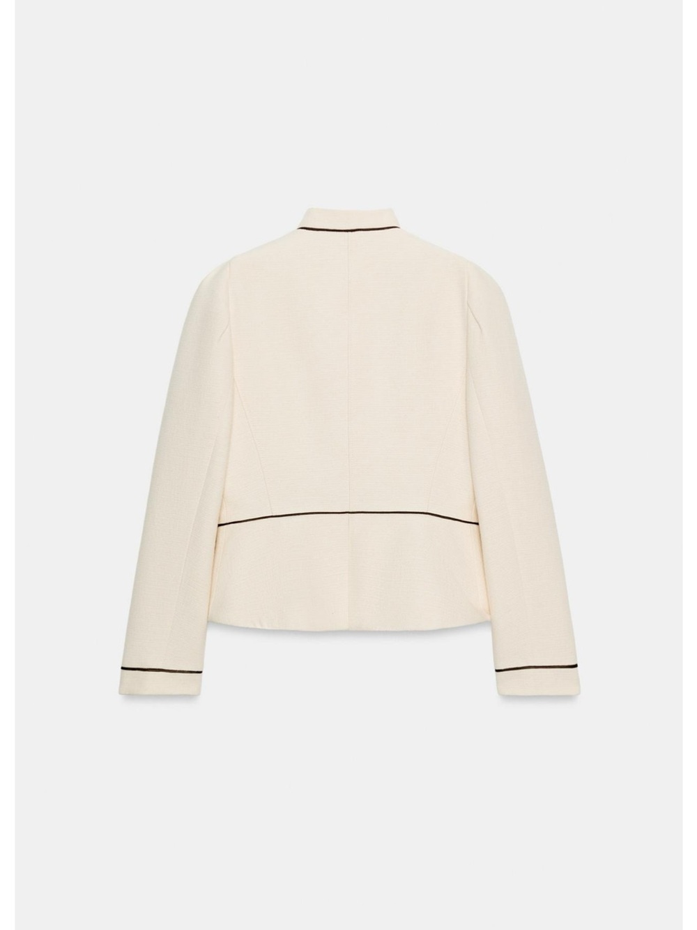 Zara Tailored Piping Blazer NWT - Picture 14 of 16